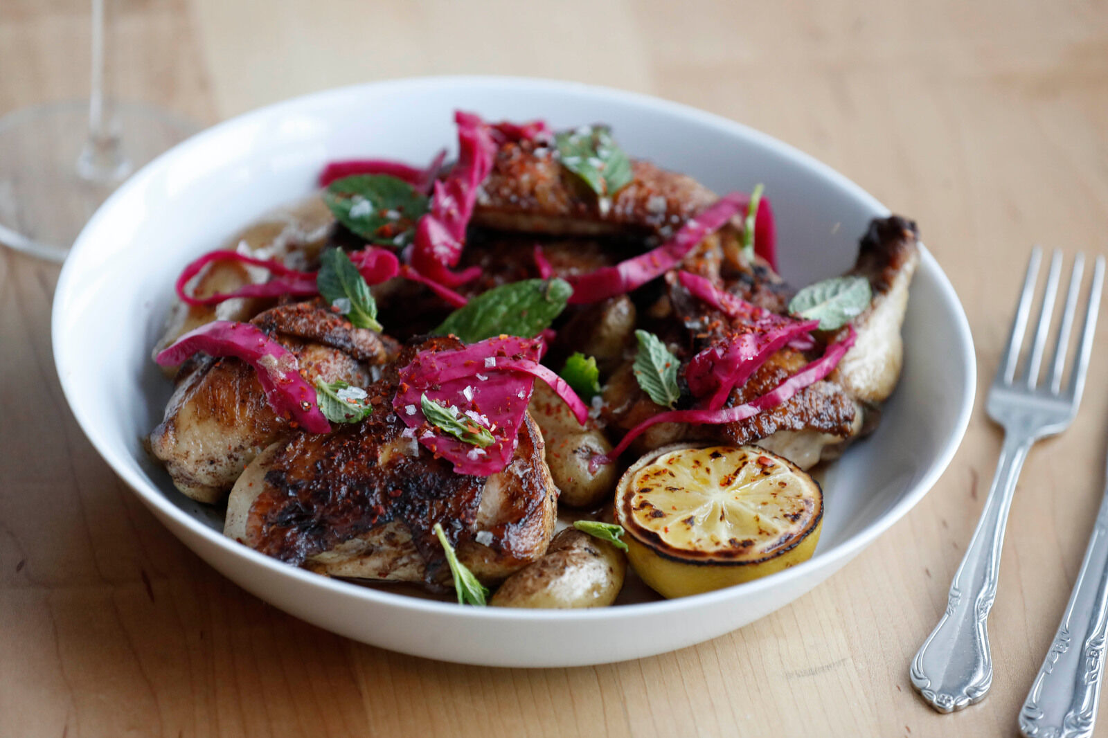Chicken entree